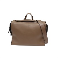 棕色 牛皮 Briefcase  兩用包 7VA400 7VA400