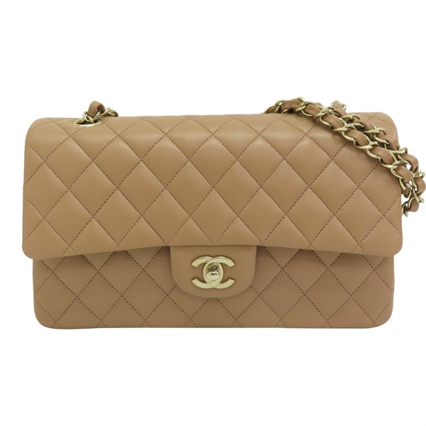 棕色 菱格紋 羊皮 COCO 25 肩背包【CHANEL 香奈兒】 A01112