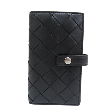黑色 牛皮編織 鑰匙包【BOTTEGA VENETA BV 寶緹嘉】