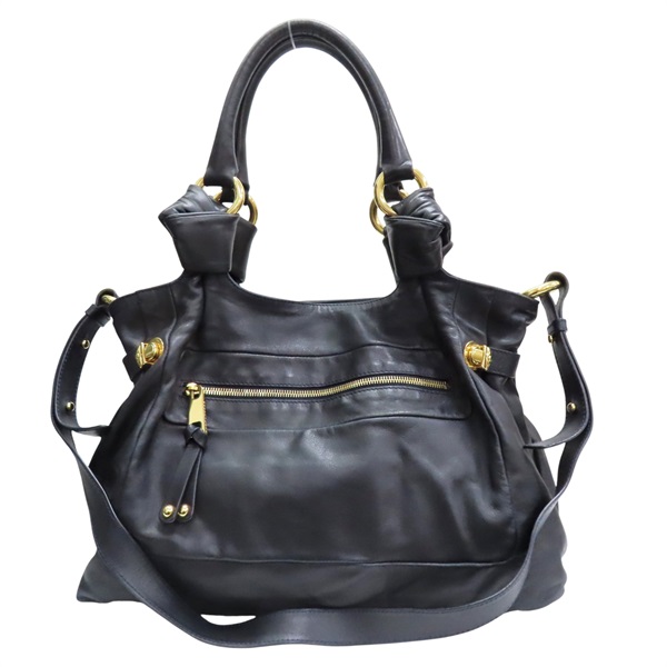 深藍色 牛皮 兩用包【MARC JACOBS 馬克·雅各布斯】