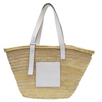 米色 竹籐編織 肩背包【LOEWE 羅威】