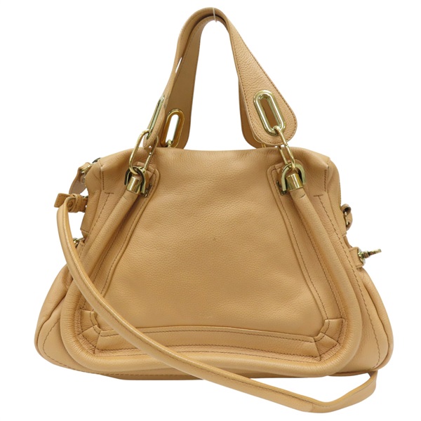 膚色 牛皮 Paraty 肩背包【Chloe 克羅伊】 3S0024-043