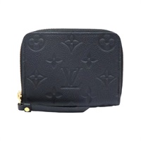 黑色 牛皮壓紋 Zippy Coin Purse 拉鍊零錢包 M60574【LOUIS VUITTON LV 路易威登】 M60574