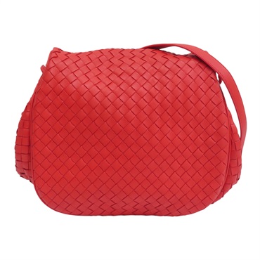 紅色羊皮 編織 肩背包 247021791【BOTTEGA VENETA BV 寶緹嘉】 247021791