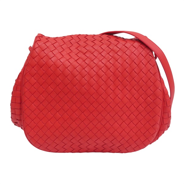 紅色羊皮 編織 肩背包 247021791【BOTTEGA VENETA BV 寶緹嘉】 247021791