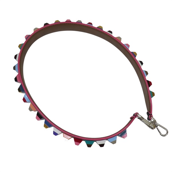 黑色 多色 牛皮 短背帶 【FENDI 芬迪】 8AV077