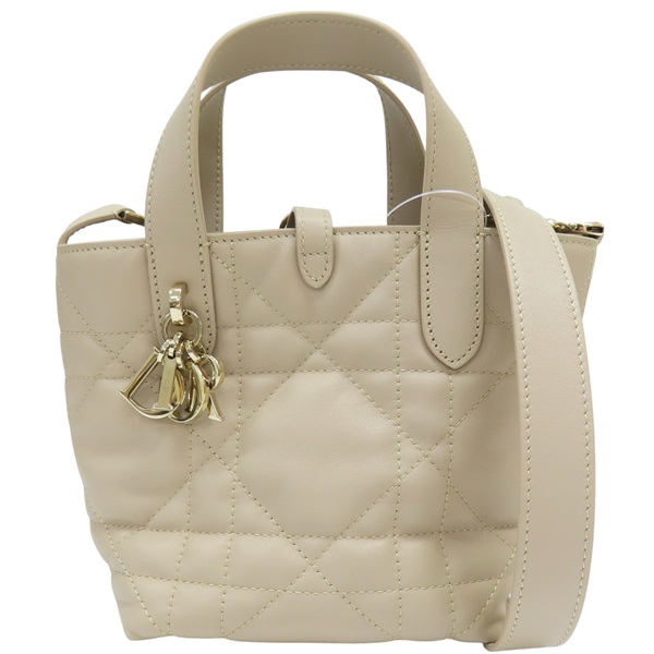 奶茶色 牛皮 Dior Toujours 小型 肩背包【Dior 迪奧】