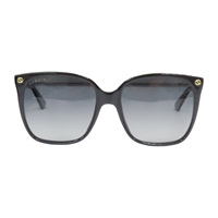 黑色鏡片 墨鏡 太陽眼鏡【GUCCI 古馳】 GG0022S