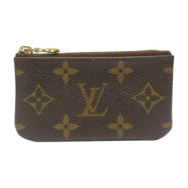 棕色 原花帆布 拉鍊 零錢包 M62650【LOUIS VUITTON LV 路易威登】 M62650