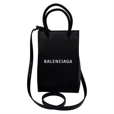 黑色牛皮 肩背包 593826【BALENCIAGA 巴黎世家】 593826