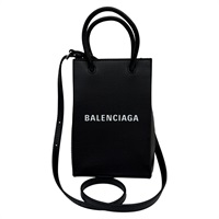 黑色牛皮 肩背包 593826【BALENCIAGA 巴黎世家】 593826