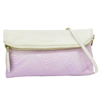 紫色漸層 牛皮 肩背包【BURBERRY 巴寶莉】 3928830