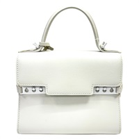 白色 牛皮 Tempete Mini 兩用包【DELVAUX 德爾沃】 AA0532