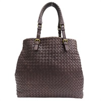 棕色 羊皮編織 Cesta 手提包【BOTTEGA VENETA BV 寶緹嘉】 179635