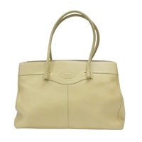 米色牛皮 Mocassino 肩背包【TOD S 托德斯】