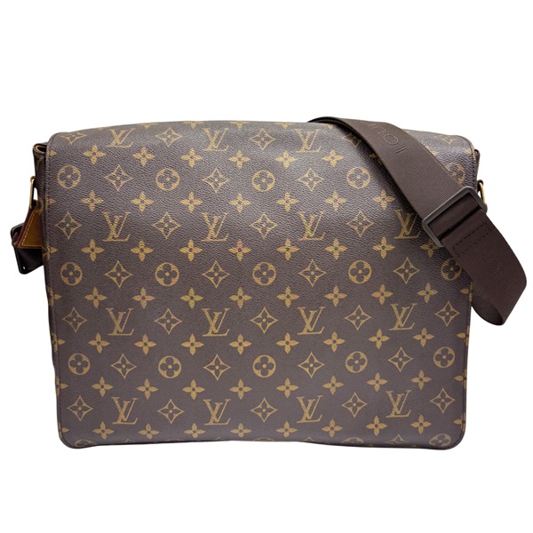 棕色 原花帆布 Abbesses 肩背包【LOUIS VUITTON LV 路易威登】 M45257