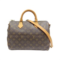 棕色 原花帆布 Speedy Bandouliere 30 兩用包 無鑰匙【LOUIS VUITTON LV 路易威登】 M46980