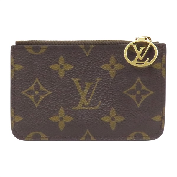 棕色 原花帆布 Romy 名片夾 M81880【LOUIS VUITTON LV 路易威登】 M81880