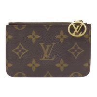 棕色 原花帆布 Romy 名片夾 M81880【LOUIS VUITTON LV 路易威登】 M81880