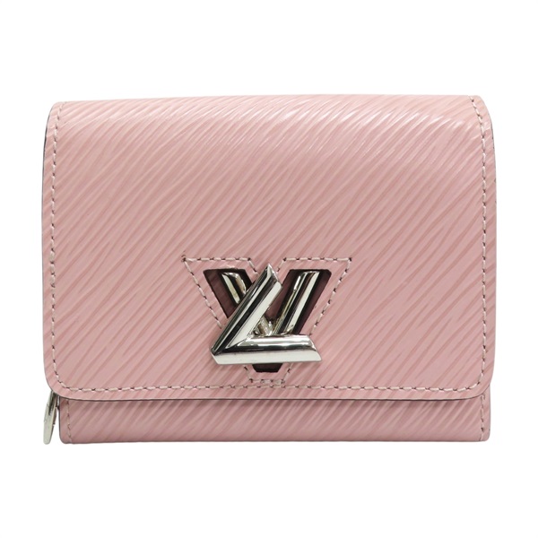 粉色牛皮 EPI水波紋 Twist XS 短夾 M63323【LOUIS VUITTON LV 路易威登】 M63323