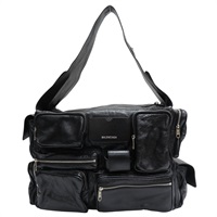 黑色 山羊皮 肩背包【BALENCIAGA 巴黎世家】 702168