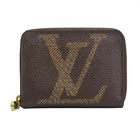 棕色 Giant帆布 Zippy Coin Purse 零錢包【LOUIS VUITTON LV 路易威登】 M69354