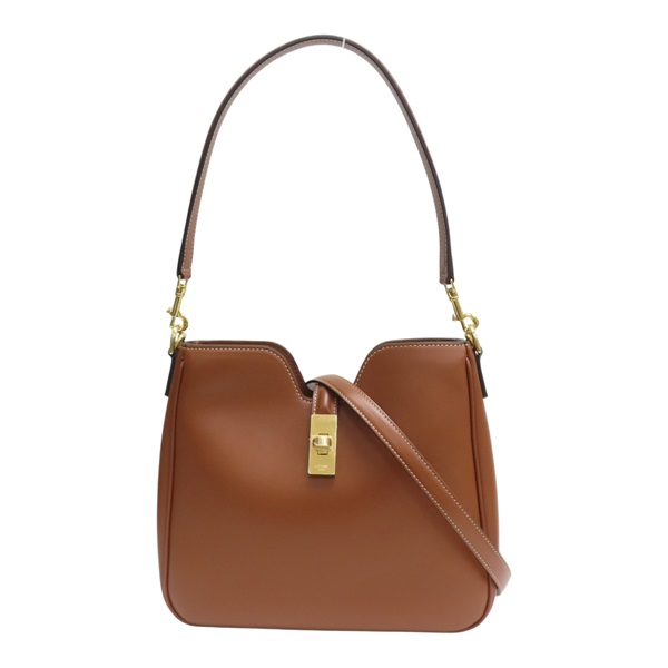 棕色 牛皮 Small Camille 16 肩背包【CELINE 賽琳】 120693FX9.04LU