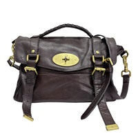 棕色 皮革 Alexa 兩用包【Mulberry 瑪百莉】 HH7539 HH7539