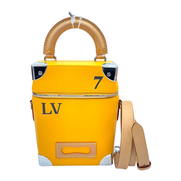 黃色 牛皮 Vertical Box Trunk 直式 兩用包 【LOUIS VUITTON LV 路易威登】M59666 M59666