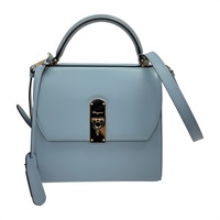 藍色 皮革 Boxyz Medium 兩用包【Salvatore Ferragamo 費拉格慕】 FZ21 H645