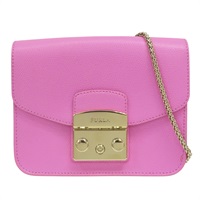 粉色 牛皮 METROPOLIS MINI 肩背包【Furla芙拉】 G6400/B5