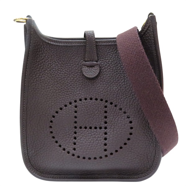 紫色 TC牛皮 Evelyne 16 肩背包 Z刻【HERMES 愛馬仕】 H069426CCCS