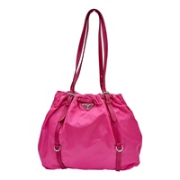 粉紅色 尼龍 托特包 【PRADA 普拉達】