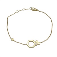 18K黃金 單鑽 Bee my love 手鍊【Chaumet 尚美巴黎】