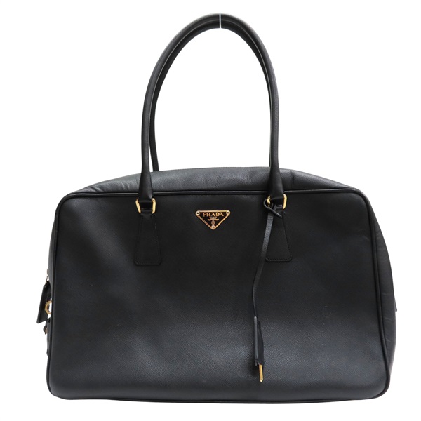 黑色 牛皮 手提包【PRADA 普拉達】 BL0094