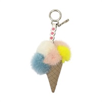 多色牛皮 冰淇淋 吊飾【FENDI 芬迪】