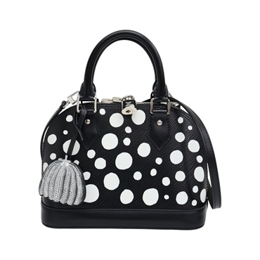 黑/白色 Epi水波紋牛皮 LVxYK Alma Infinity Dots 兩用包 M21699【LOUIS VUITTON LV 路易威登】 M21699