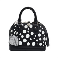 黑/白色 Epi水波紋牛皮 LVxYK Alma Infinity Dots 兩用包 M21699【LOUIS VUITTON LV 路易威登】 M21699