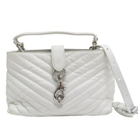 白色 牛皮 肩背包【Rebecca Minkoff】