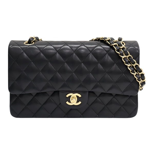 黑色羊皮 Coco 25 肩背包 A01112【CHANEL 香奈兒】 A01112