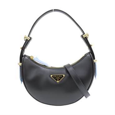 黑色 牛皮 Prada Arque 小號 手提包 1BC199【PRADA 普拉達】 1BC199