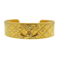 金色 金屬 手環【CHANEL 香奈兒】