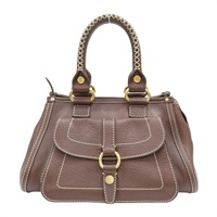 棕色 牛皮 Boogie Bag 手提包【CELINE 賽琳】