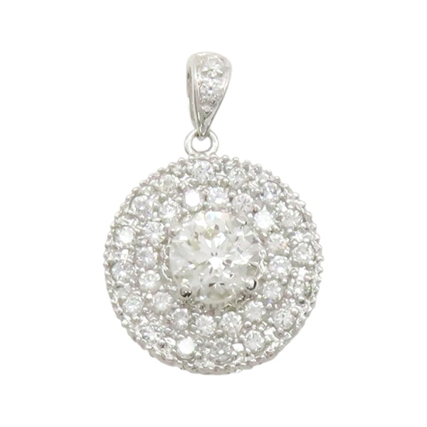 K18白金 鑽石 墜飾【JEWELRY 無品牌珠寶】 Diamond 2.5g