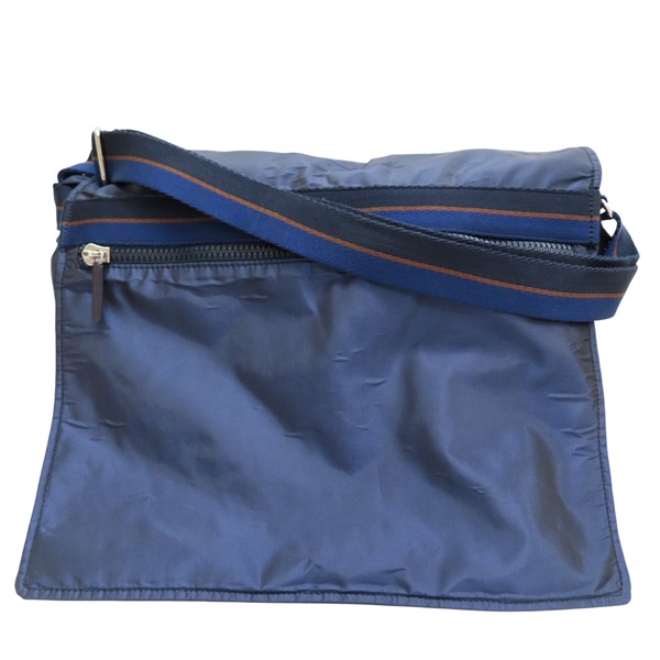 藍色 尼龍帆布 肩背包【Salvatore Ferragamo 費拉格慕】