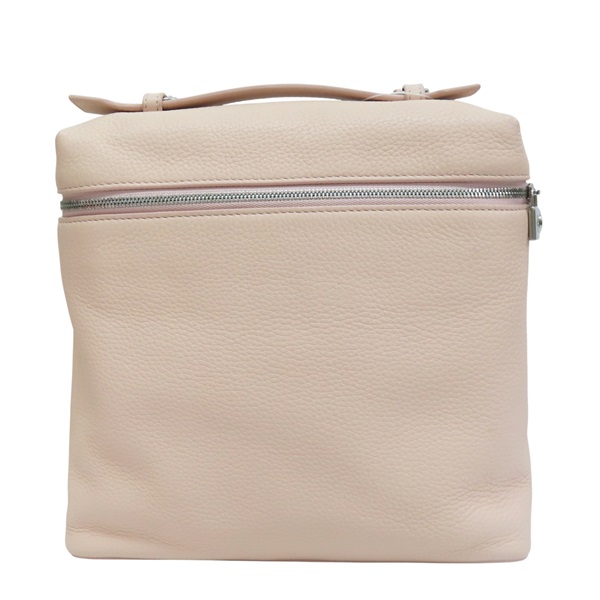 粉色 牛皮 Extra pocket 後背包【Loro Piana 諾悠翩雅】