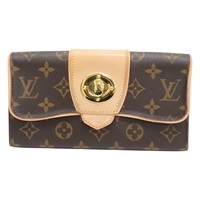 棕色 原花帆布 BOETIE 兩折長夾 M63220【LOUIS VUITTON LV 路易威登】 M63220