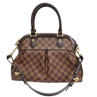 棕色 棋盤格 帆布 Trevi PM 兩用包【LOUIS VUITTON LV 路易威登】 N51997
