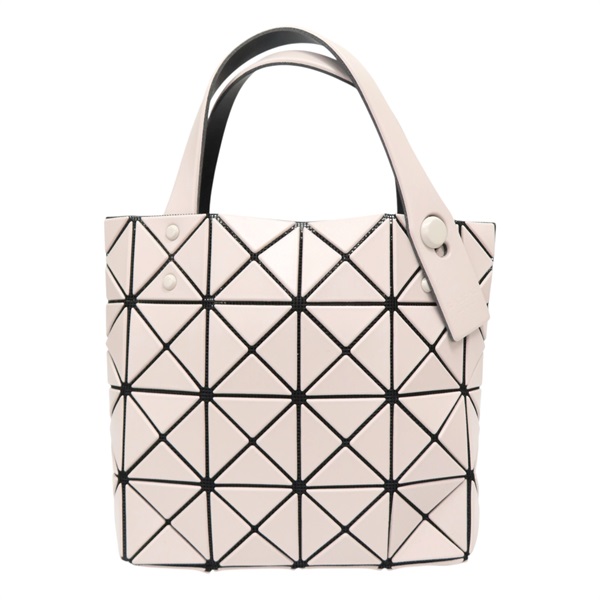 粉米色 PVC Bao Bao HandBag 手提包【BAO BAO ISSEY MIYAKE 三宅一生】 BB31-AG651
