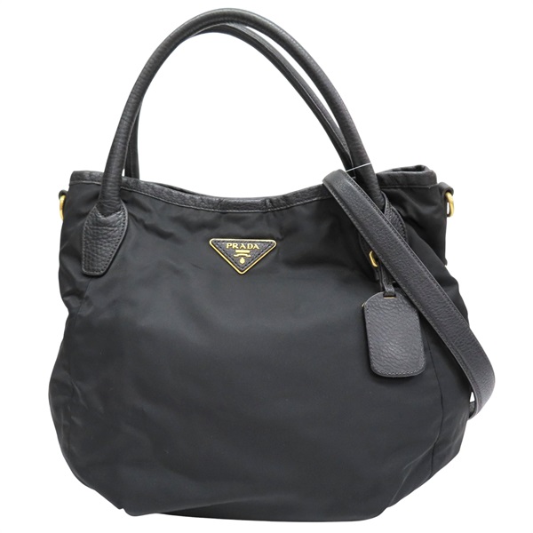 黑色 尼龍 兩用包【PRADA 普拉達】 BR4420